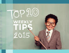 Top 10 Weekly Tips 2015