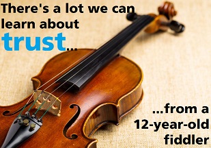 Your newest trust role model: A 12-year-old fiddler